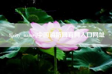 龙口中国消防网官网入口网址