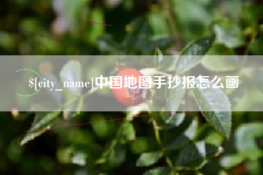 龙口中国地图手抄报怎么画