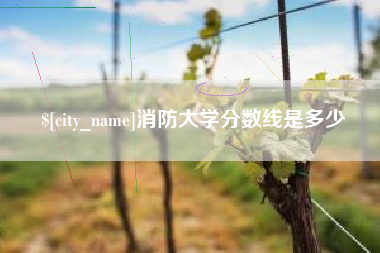 龙口消防大学分数线是多少