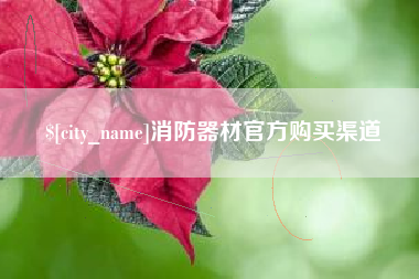 龙口消防器材官方购买渠道