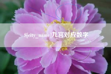 龙口九宫对应数字