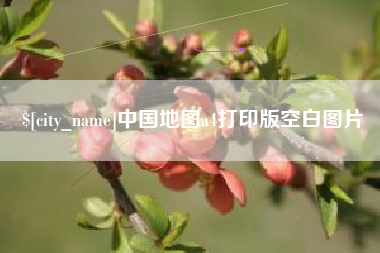 龙口中国地图a4打印版空白图片