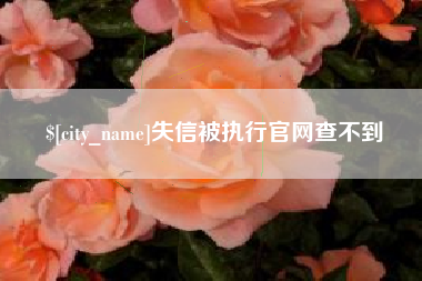 龙口失信被执行官网查不到