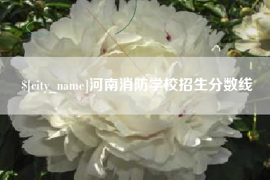 龙口河南消防学校招生分数线