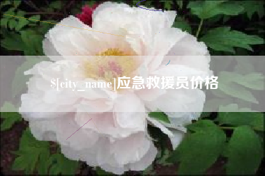 龙口应急救援员价格