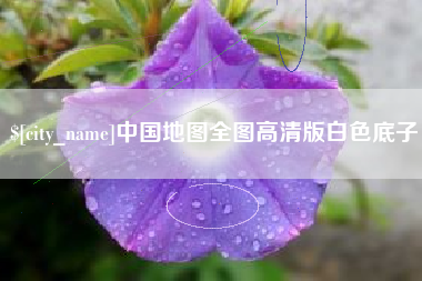 龙口中国地图全图高清版白色底子