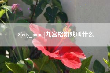 龙口九宫格游戏叫什么