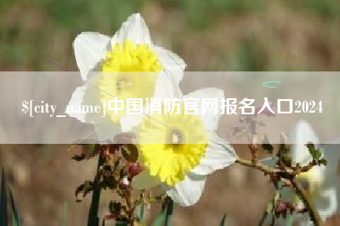 龙口中国消防官网报名入口2024