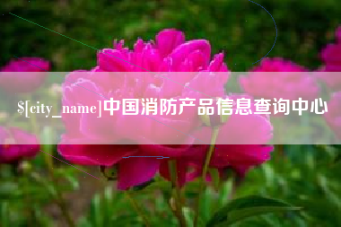 龙口中国消防产品信息查询中心