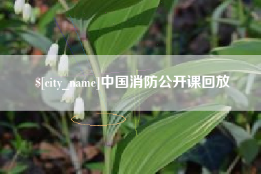 龙口中国消防公开课回放