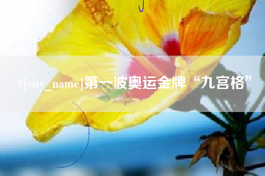 龙口第一波奥运金牌“九宫格”