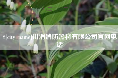 龙口川消消防器材有限公司官网电话