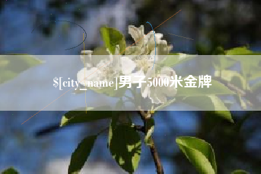 龙口男子5000米金牌