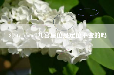 龙口九宫星位是定位不变的吗