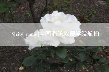 龙口中国消防救援学院航拍