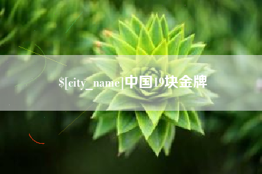 龙口中国19块金牌