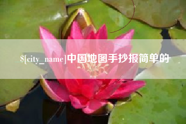龙口中国地图手抄报简单的