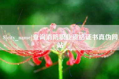 龙口查询消防职业资格证书真伪网站
