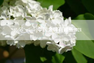 龙口中国金牌有哪些2021